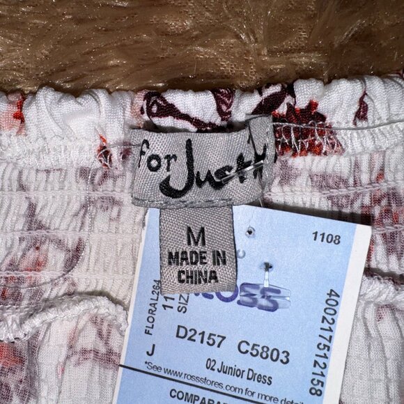 NWT J for Justify Floral Junior Romper (M) - Picture 6 of 8